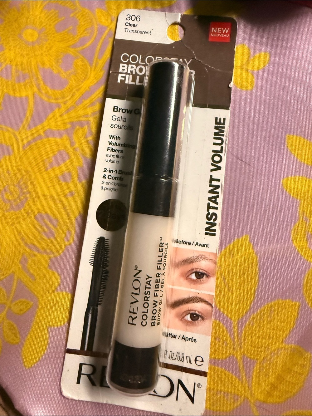 Revlon ColorStay Brow Fiber Filler Gel - Clear